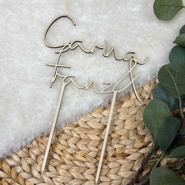 Caketopper Hochzeit Carina