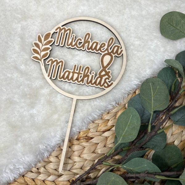 Caketopper Hochzeit Michaela