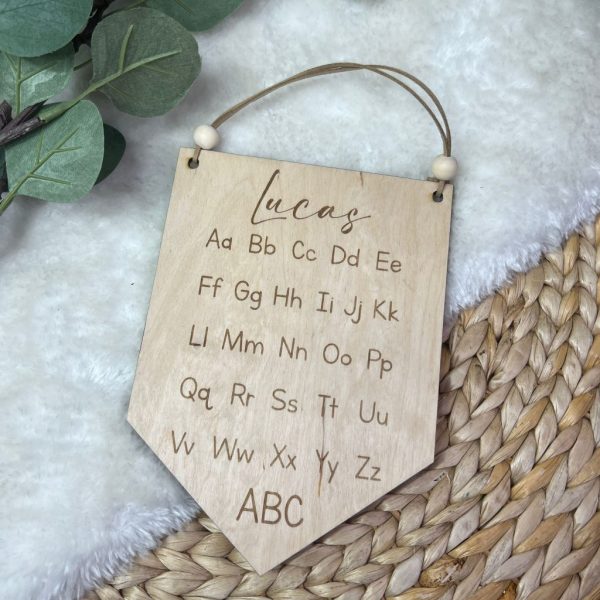ABC Wimpel personalisiert