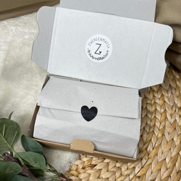 Geschenkset Hase und Babybürste Herz