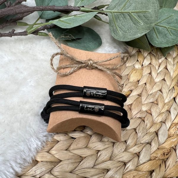 Armbandset "Ich denk an dich" Mama Kind