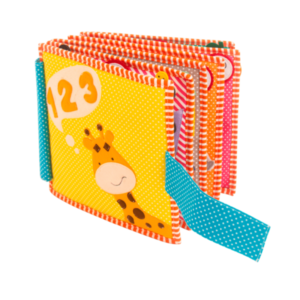 Jolly Designs | 1,2,3 10 Seiten Premium Quiet Book