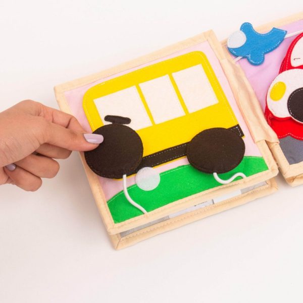 Jolly Designs | Mini Quiet-Book Autobahn
