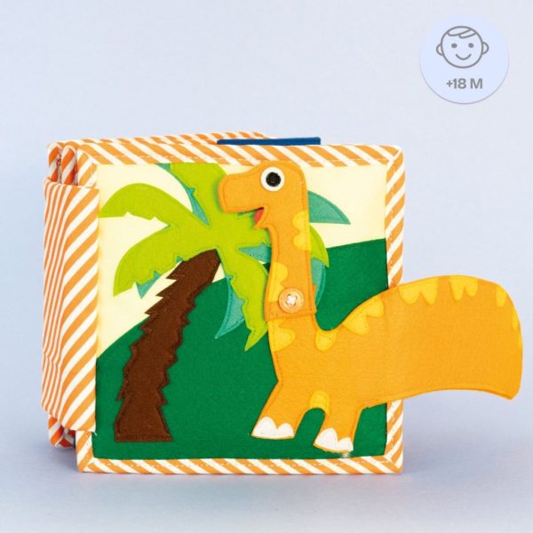 Jolly Designs | Mini Quiet-Book Dinofreunde