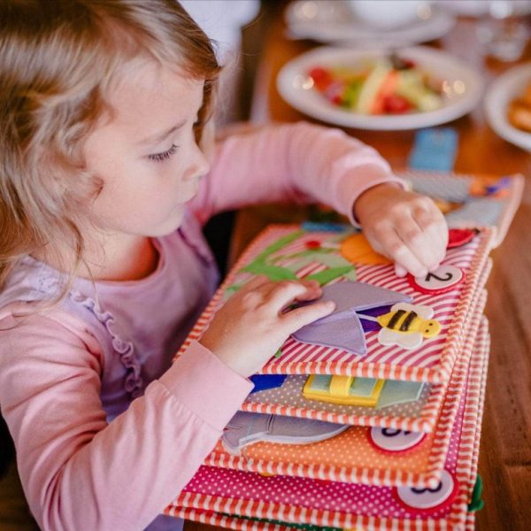 Jolly Designs | 1,2,3 10 Seiten Premium Quiet Book