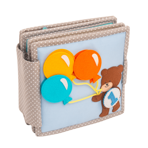 Jolly Designs | Mini Quiet-Book Happy Bearsday