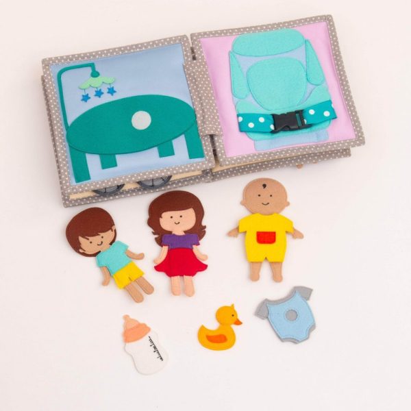 Jolly Designs | Mini Quiet-Book Jolly Baby