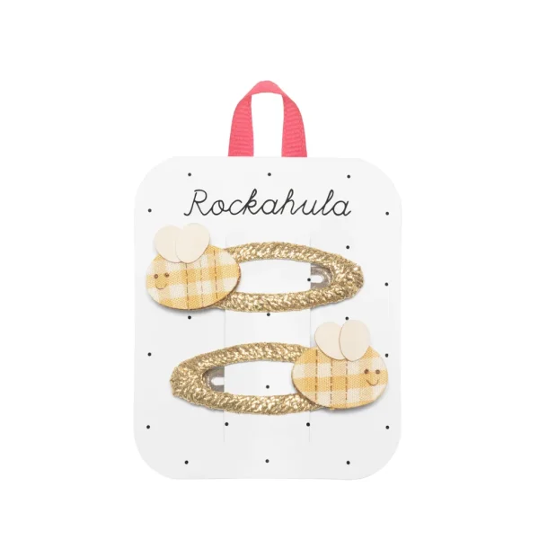 Rockahula | Stripy Beryl Bee Clips