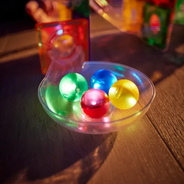 Cleverclixx | Balls Pack Dazzling Lights | 4 Stück
