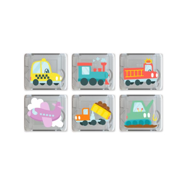Glo Pals | Badespielzeug 6er Set AUTOS
