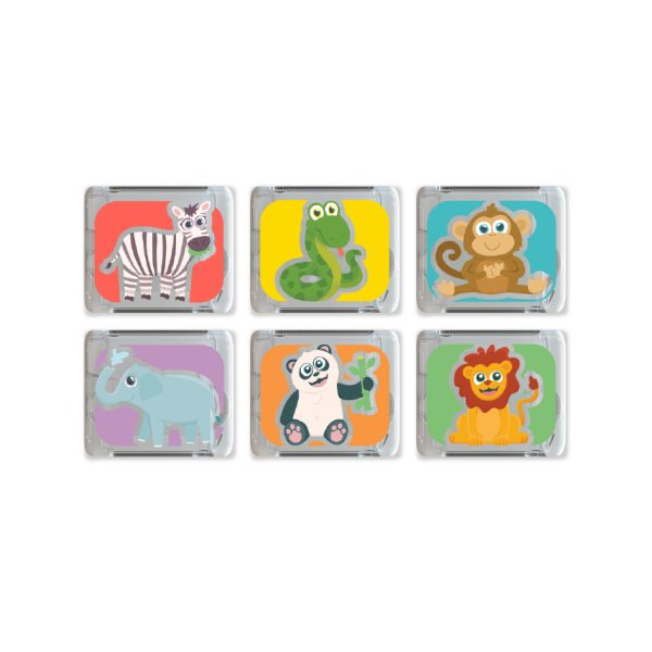 Glo Pals | Badespielzeug 6er Set Zoo