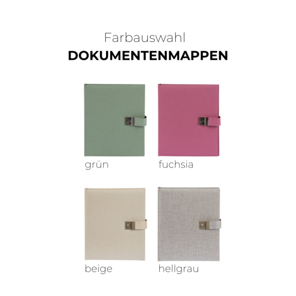 Dokumentenmappe Blumenwiese