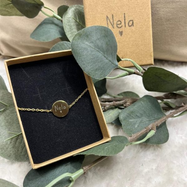 Armband | Name mit Herz