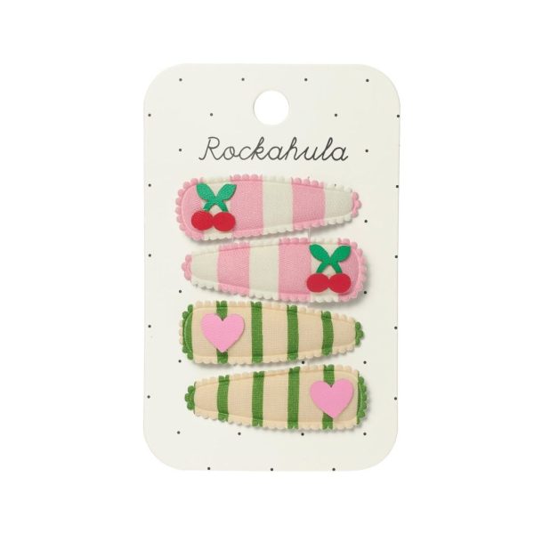Rockahula | Cherry Kiss Fabric Clip Set