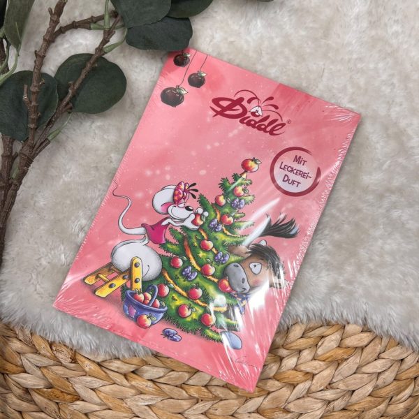 Diddl | Block A5 Weihnachtsbaum Leckereiduft